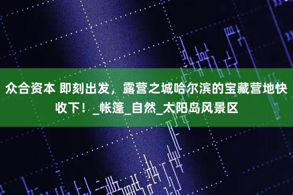 众合资本 即刻出发，露营之城哈尔滨的宝藏营地快收下！_帐篷_自然_太阳岛风景区